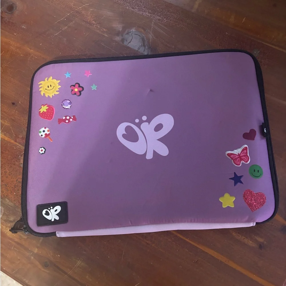 Olivia Rodrigo Purple Tablet Sleeve with Butterfly Design